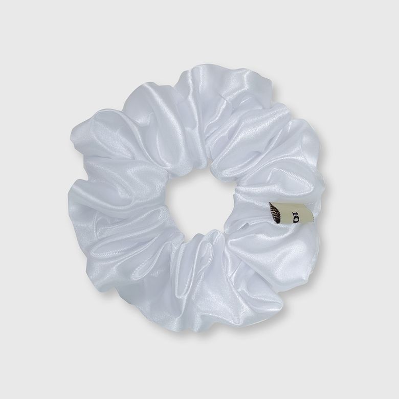 RINNI scrunchie/hairband_satin white