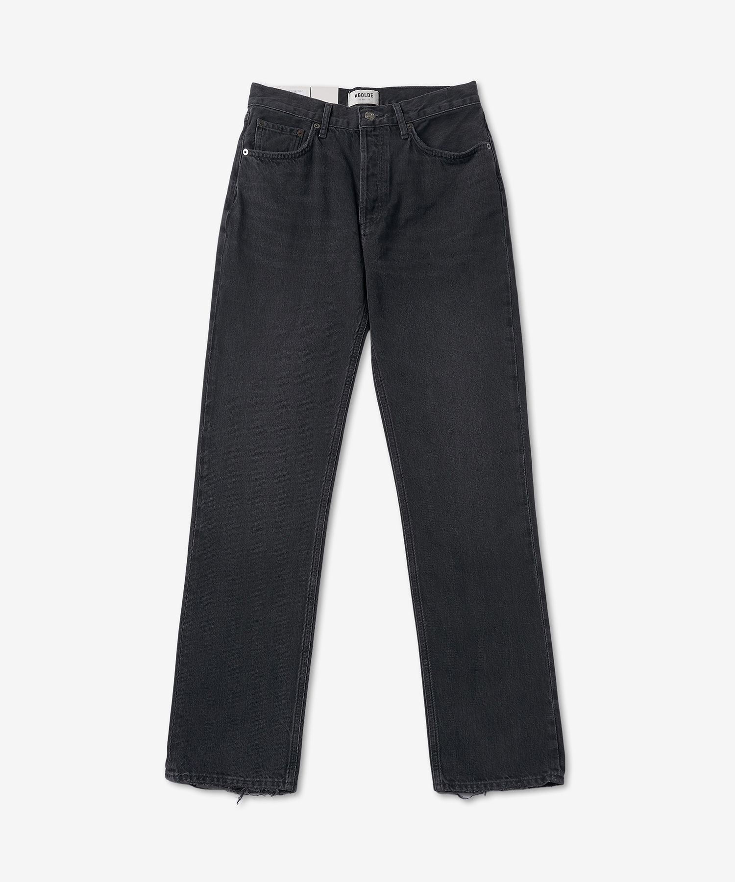 パンツ AGOLDE Luna Mid Rise Straight Denim Pants Black A140C1157CON MUSINSA | AGOLDE Luna Mid-Rise Straight Denim Pants - Black