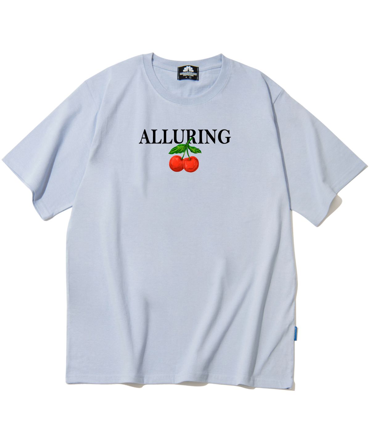 트립션(TRIPSHION) ALLURIG CHERRY GRAPHIC 티셔츠 - 퍼플