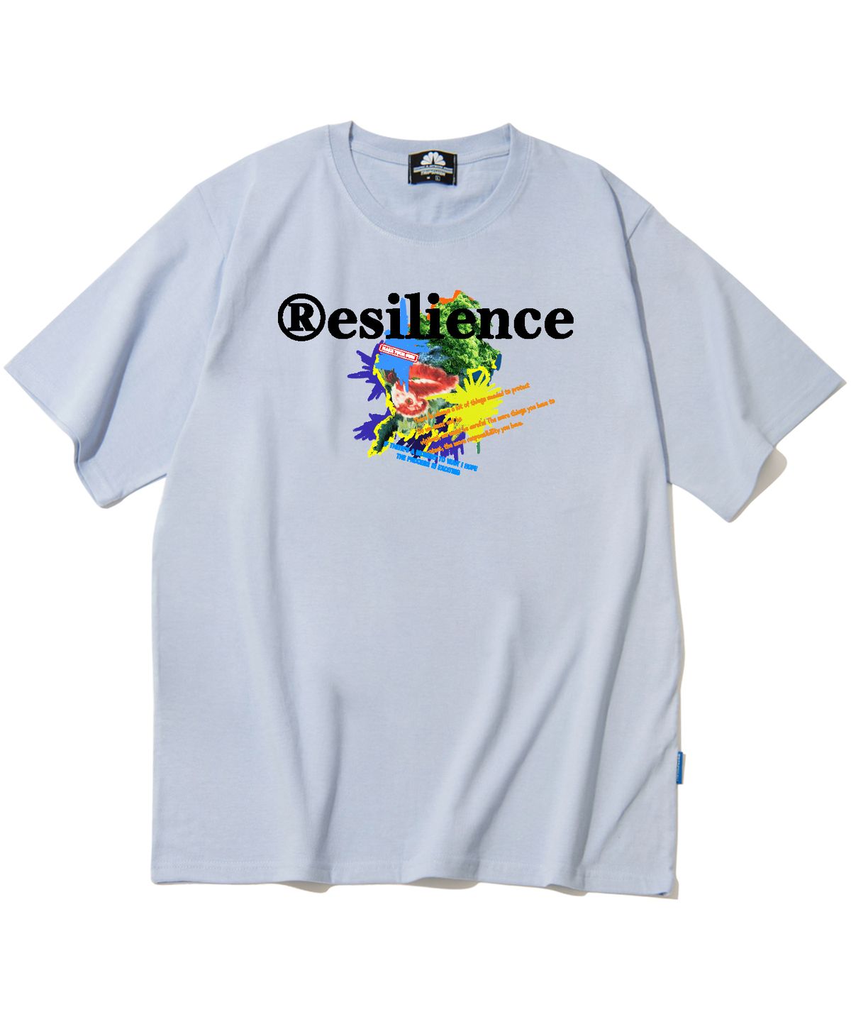 트립션(TRIPSHION) RESILIENCE GRAPHIC 티셔츠 - 퍼플