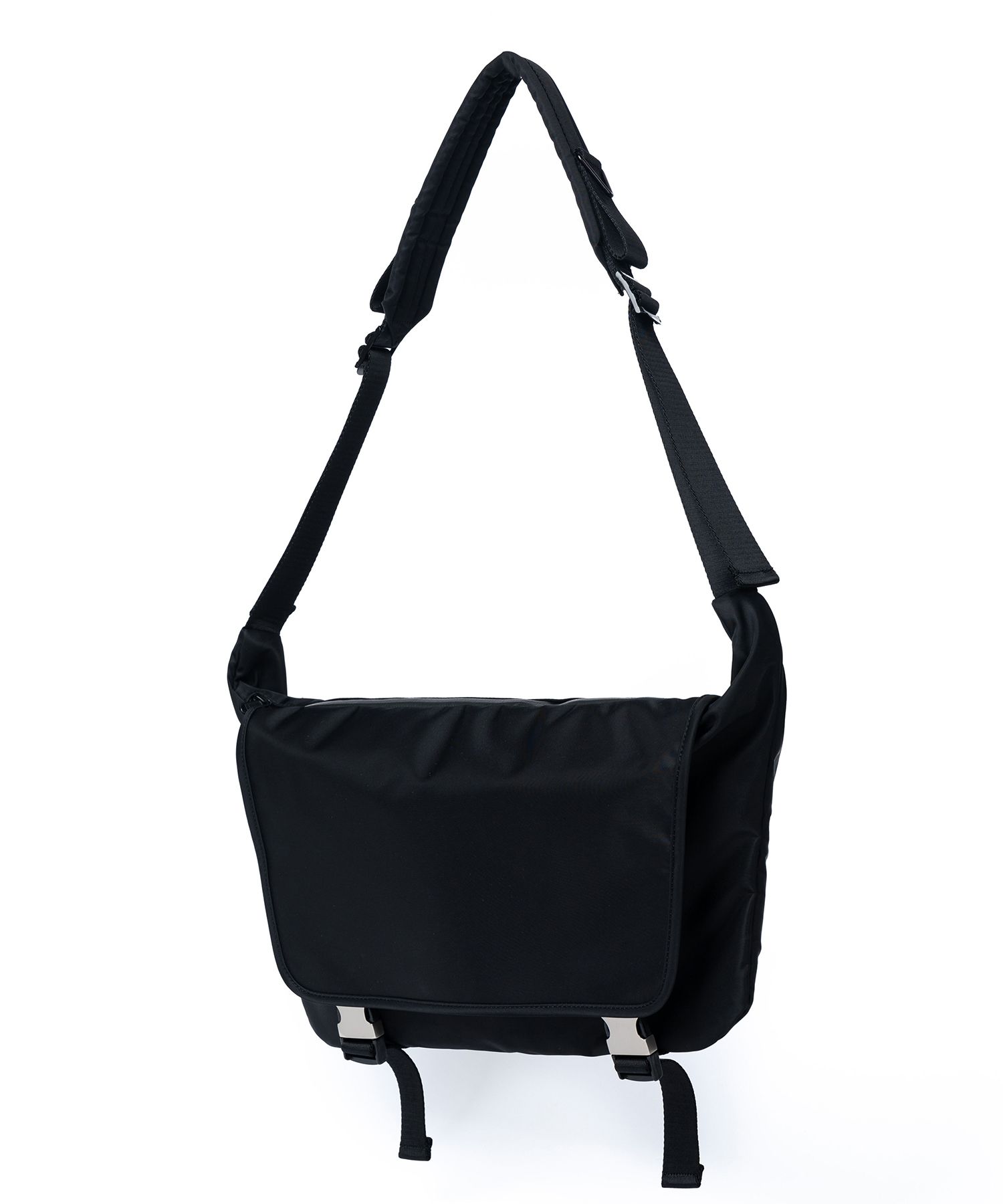 【HAH ARCHIVE】2BUCKLE SHOULDER MESSENGER BAG 002 MUSINSA | HAH ARCHIVE 2-Buckle Biker Messenger Bag (Black)