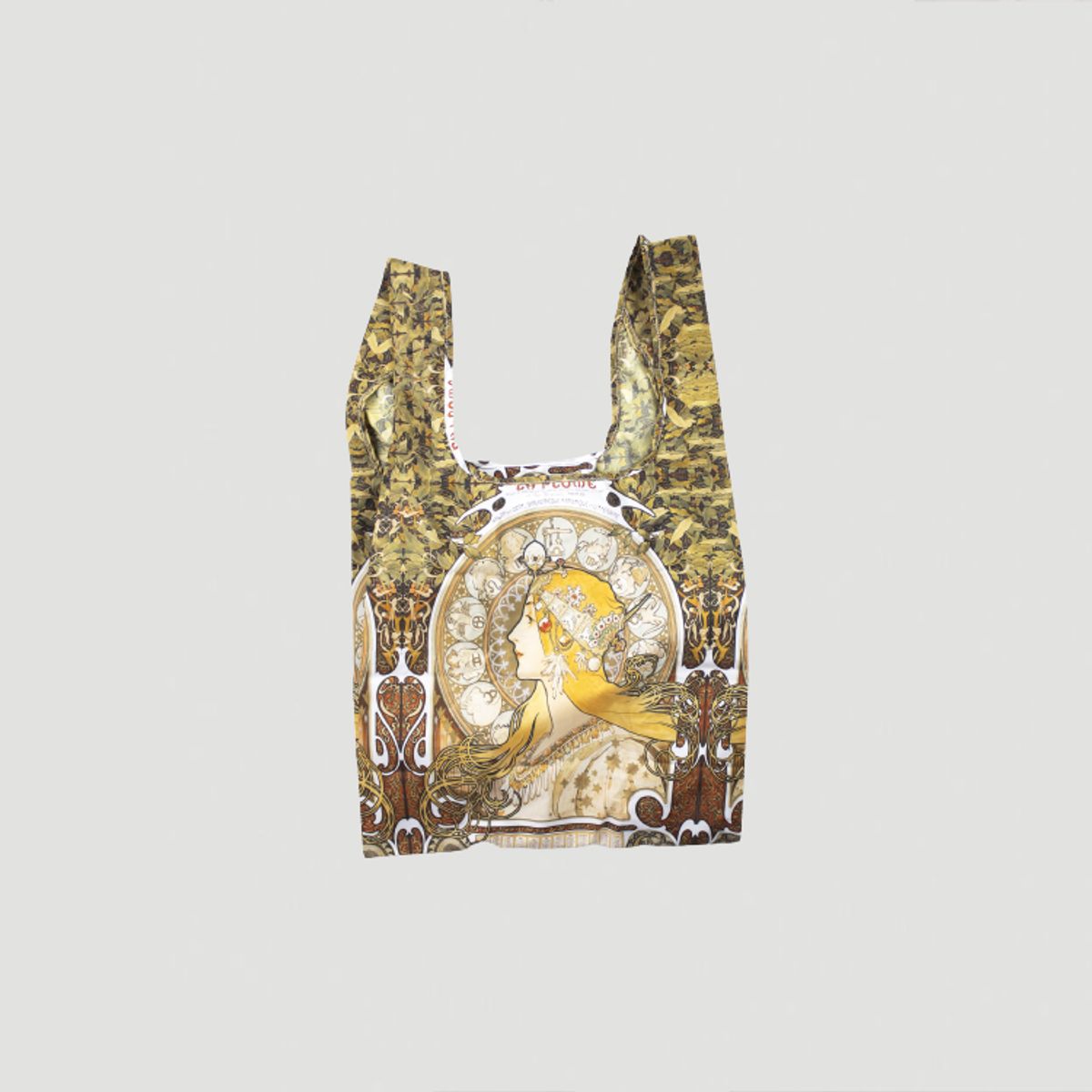 카인드백 런던(KIND BAG LONDON) 뮤지엄콜렉션 알폰스 무하 리유저블 미디엄