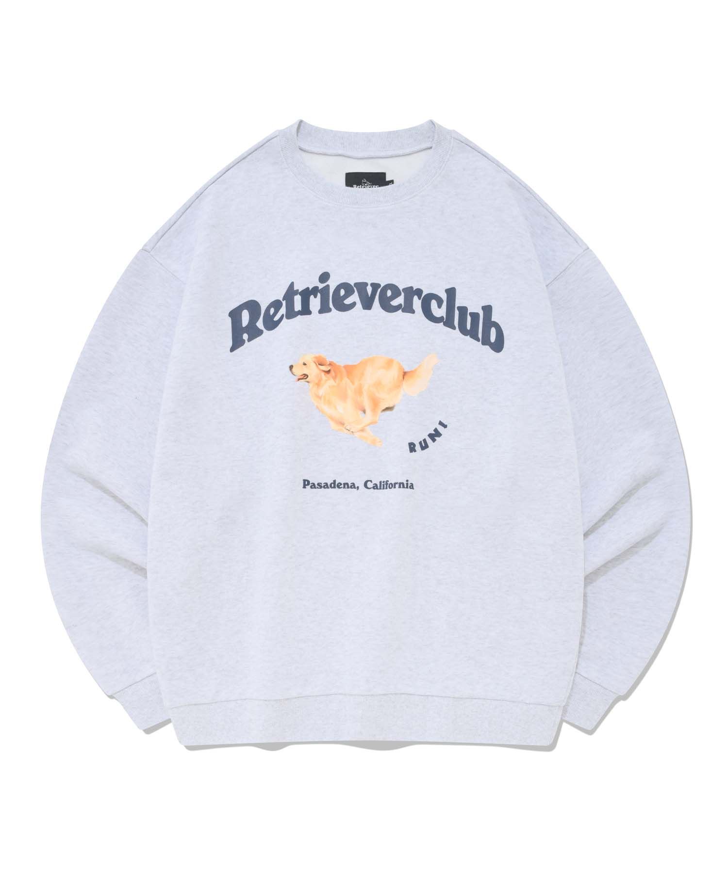 RETRIEVER CLUB☆RUNNING RETRIEVER CREWNECK MUSINSA | RETRIEVER CLUB RUNNING RETRIEVER CREWNECK [MELANGE