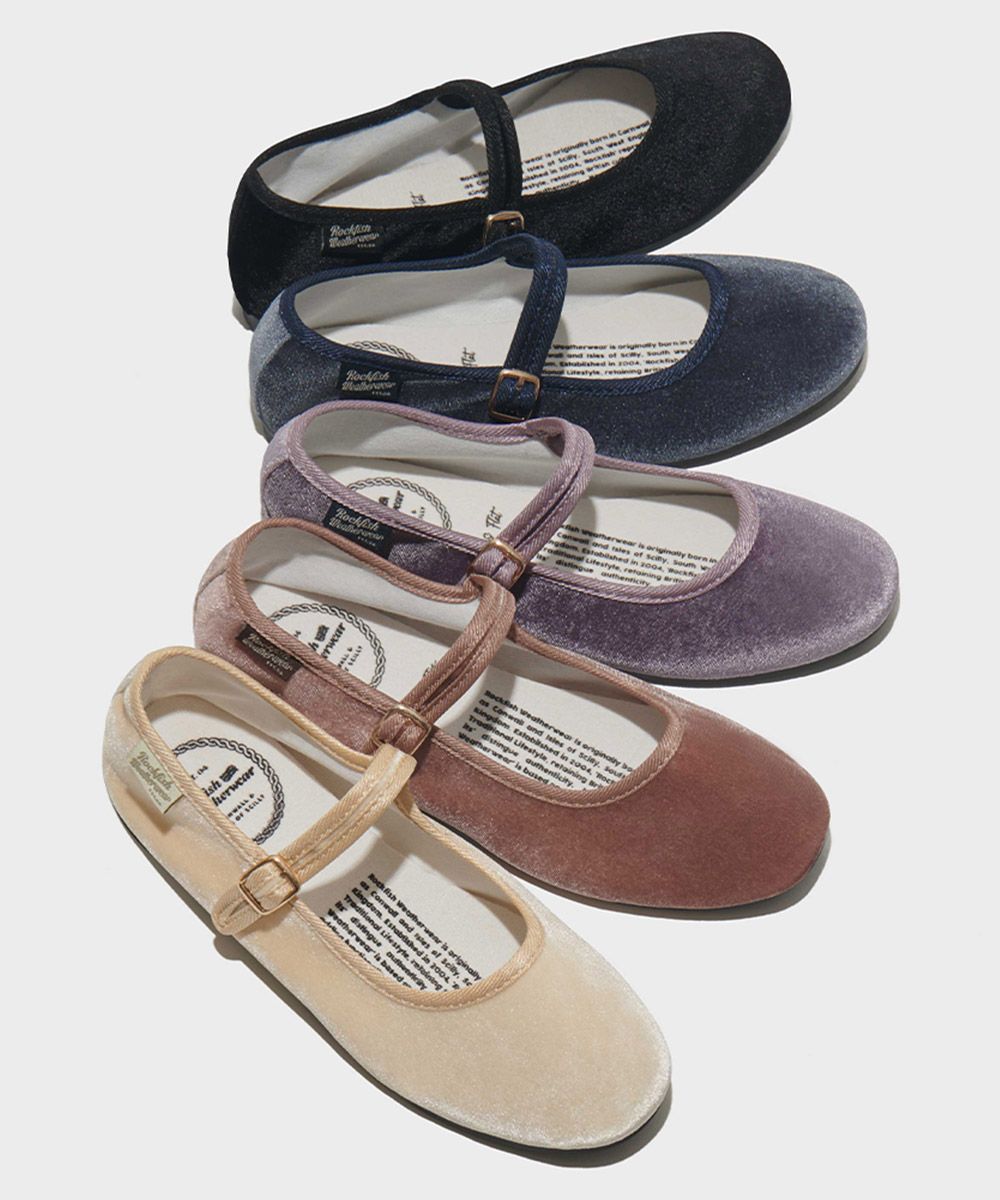 Rockfish Weatherwear ベルクロメッシュ メリージェーン メリー