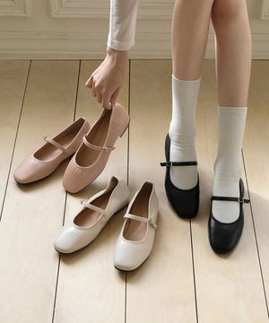 샤로트 메리제인 플랫슈즈 (2cm)