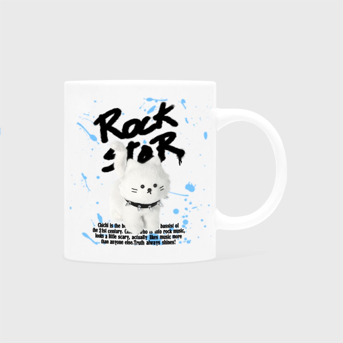 어프어프(EARPEARP) ROCKSTAR CHICHI-WHITE(머그컵)