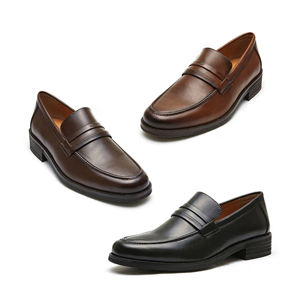 엘칸토(ELCANTO) 마쯔 남성 세미 로퍼 3.5cm LCMD41I111