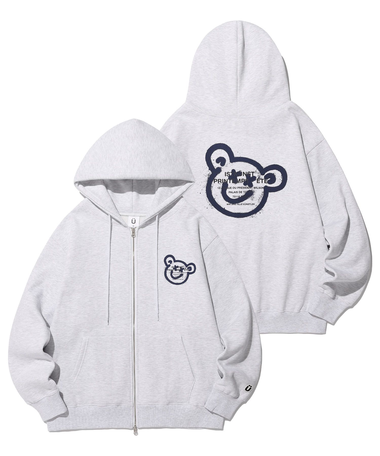 ★IST KUNST★BEAR & SMILEY SWEATSHRITS ISTKUNST
