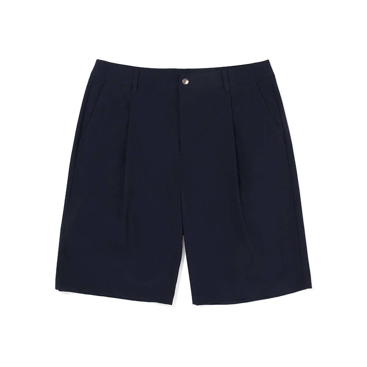 말본 골프(MALBON GOLF) 말본 핀턱 숏팬츠 NAVY (MAN)
