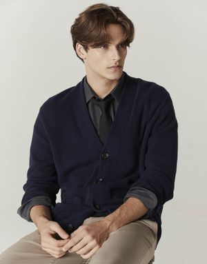 052902 스티치 브이넥 가디건 (10052902)