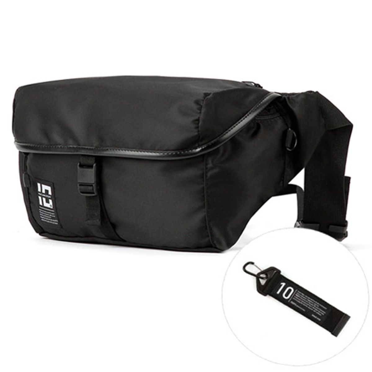 핍스(PEEPS) container magnetic waist bag(black)