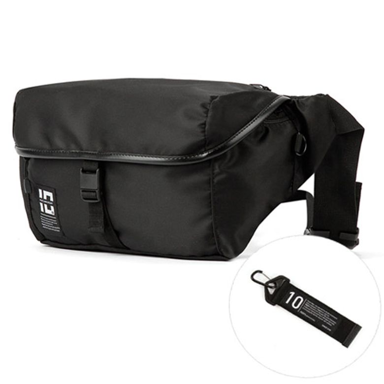 container magnetic waist bag(black)