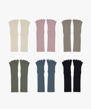 플렉션 양면 논슬립 크루 풀 토삭스 [6color]