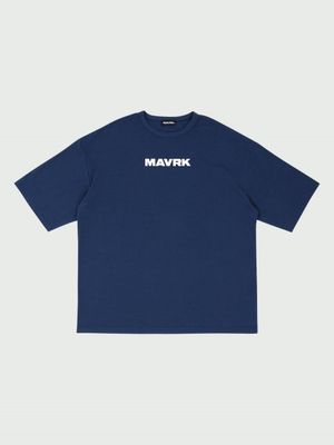 클래시 M-로고 오버핏 티셔츠 [네이비]