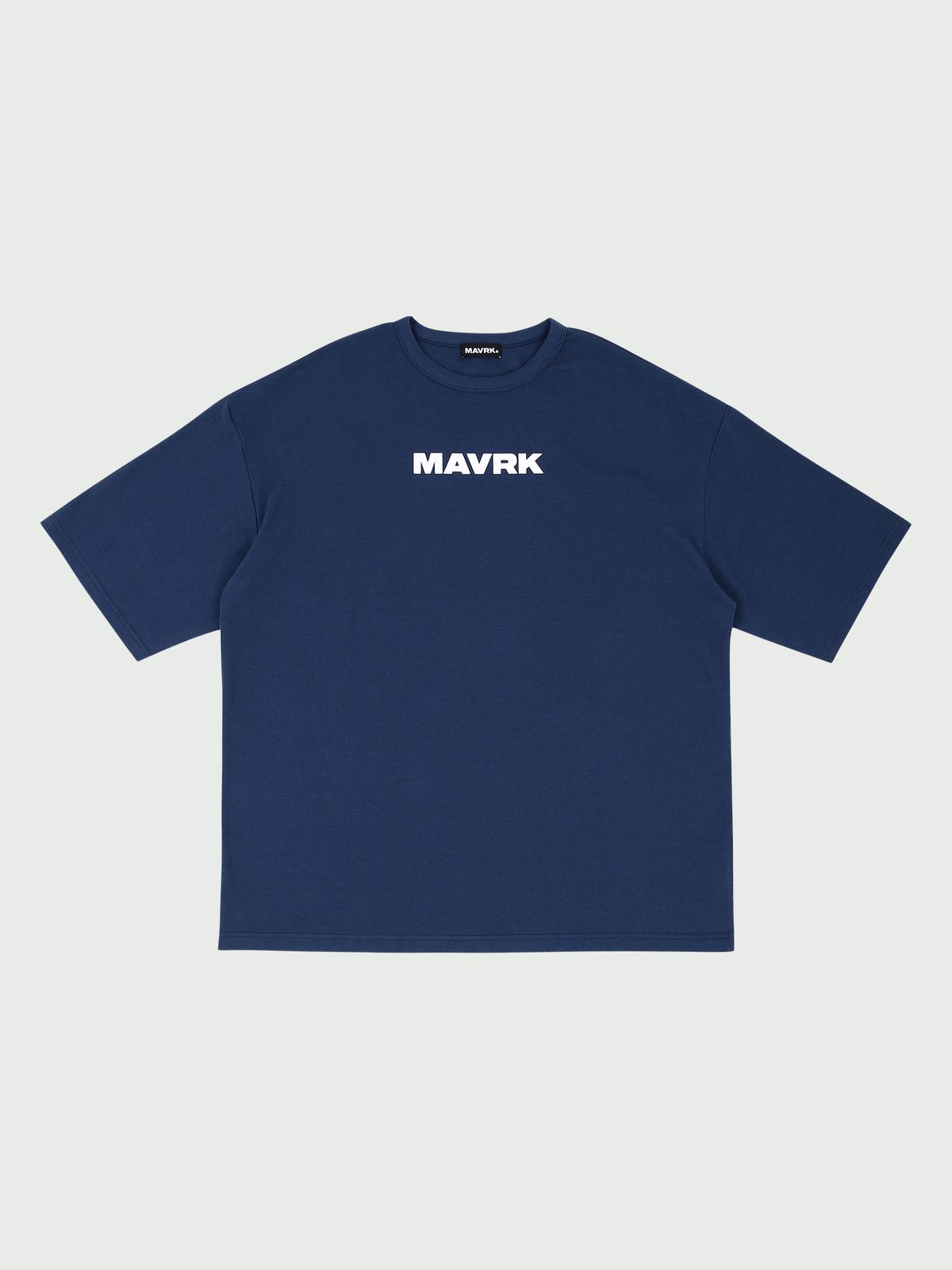 매버릭(MAVRK) 클래시 M-로고 오버핏 티셔츠 [네이비]