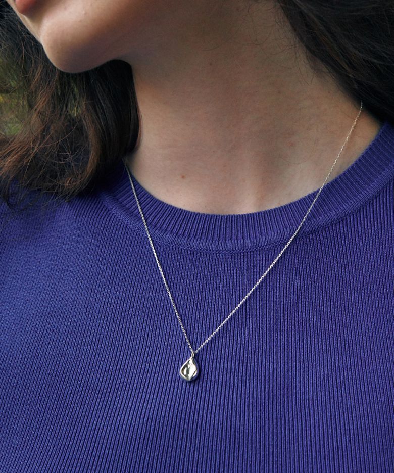[925 silver] Un.silver.89 / Avocat necklace (silver)
