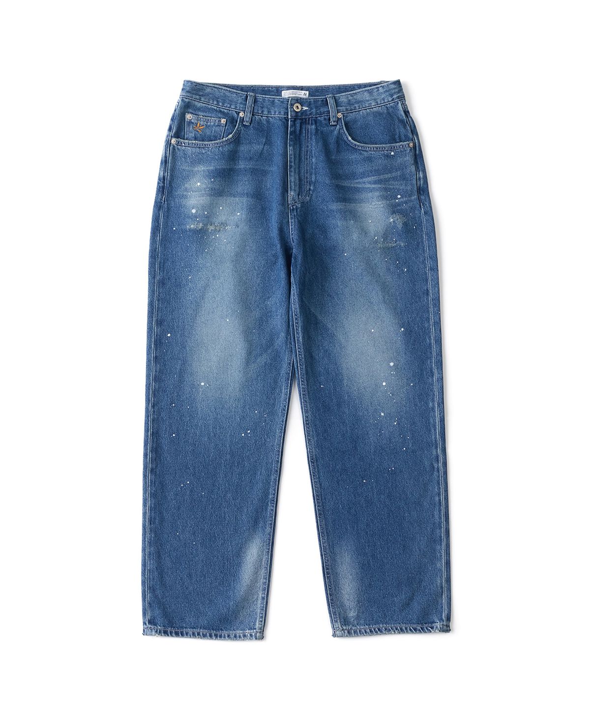 라모랭(RAMOLIN) Recycle Savage Denim Pants Middle Blue