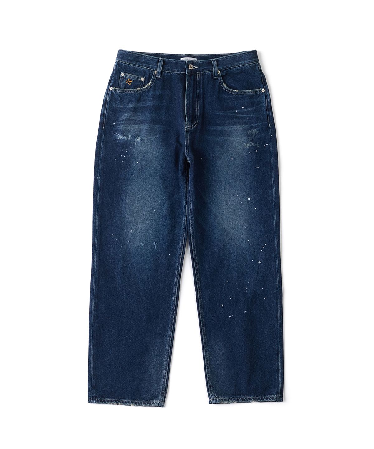 라모랭(RAMOLIN) Recycle Savage Denim Pants Deep Blue