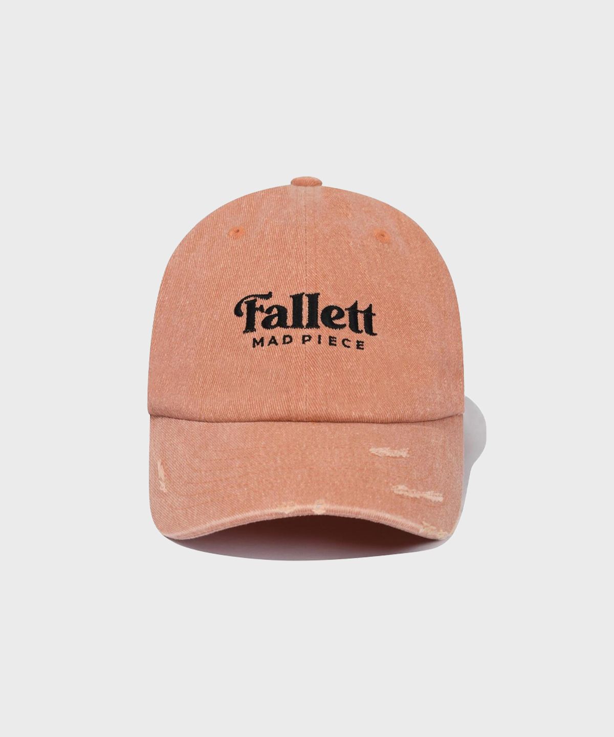 팔렛(FALLETT) 데미지 볼캡 오렌지