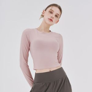 [SWT22015-04] 코지 데일리 크롭 티셔츠 핑크