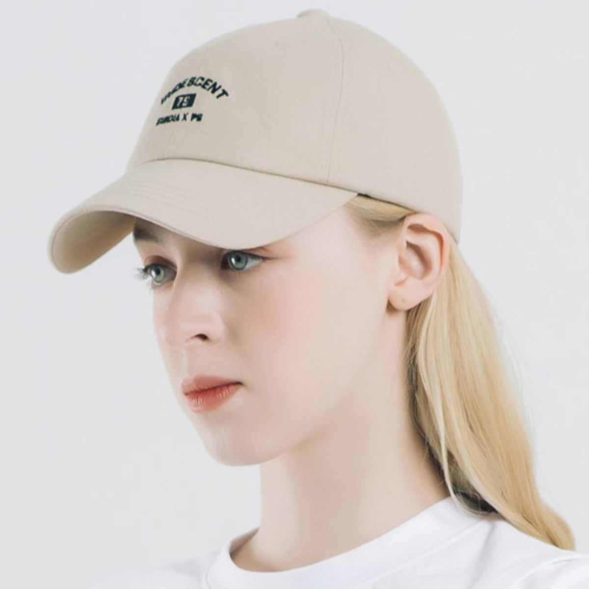 핍스(PEEPS) eunoia ball cap(beige)