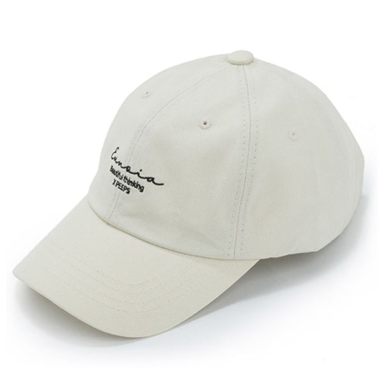 beautiful thinking ball cap(ivory)