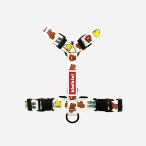 오리지널 베어 플라워 H형 하네스 - 아이보리