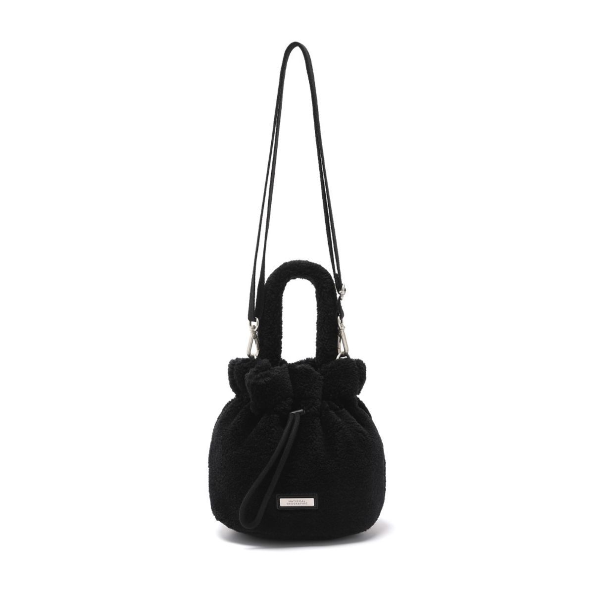 내셔널지오그래픽(NATIONALGEOGRAPHIC) N224ACR640 덤블 버킷백 BLACK