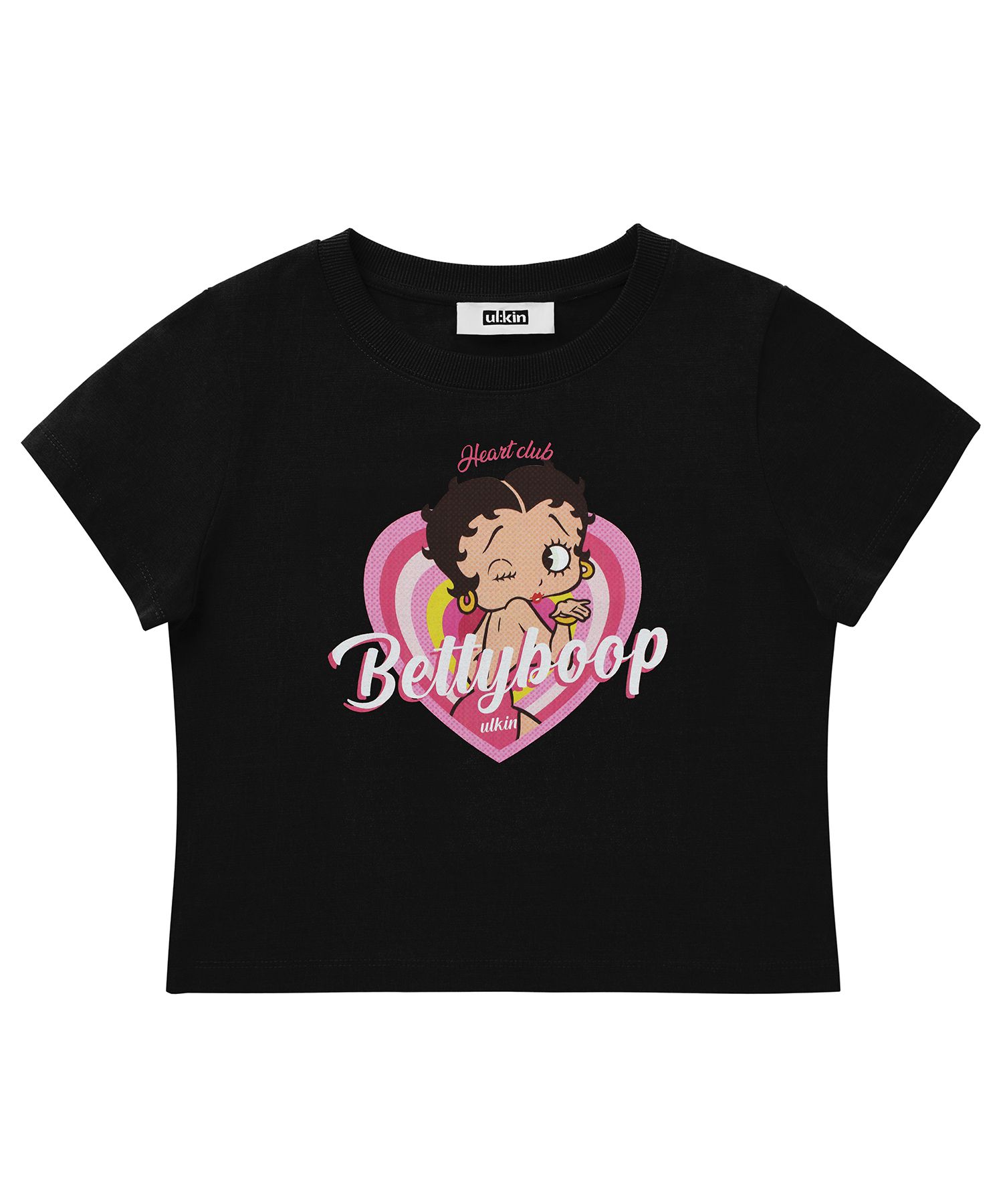 MUSINSA | ULKIN CANVAS [Erkin x Betty Boob] Heart Club Semi