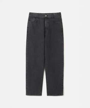 루즈 테이퍼드 데님 GRAY