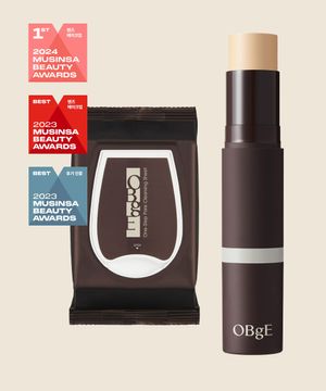 내추럴 커버 파운데이션 + 원스텝 포어 클렌징시트 세트