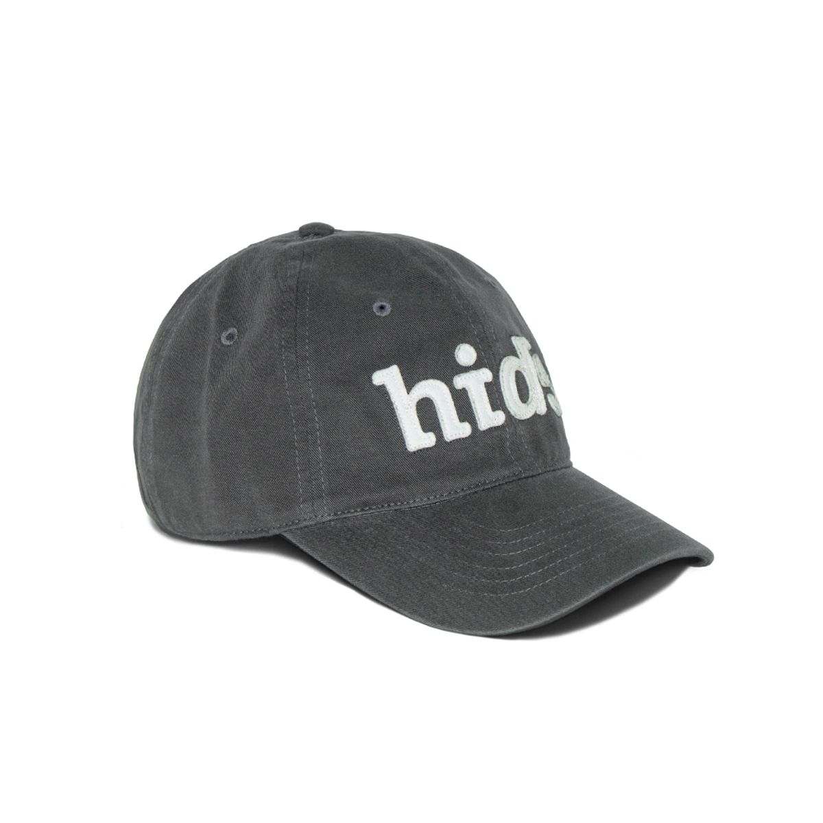 히든비하인드(HIDDEN BEHIND) hide 로고 볼캡(CHARCOAL)
