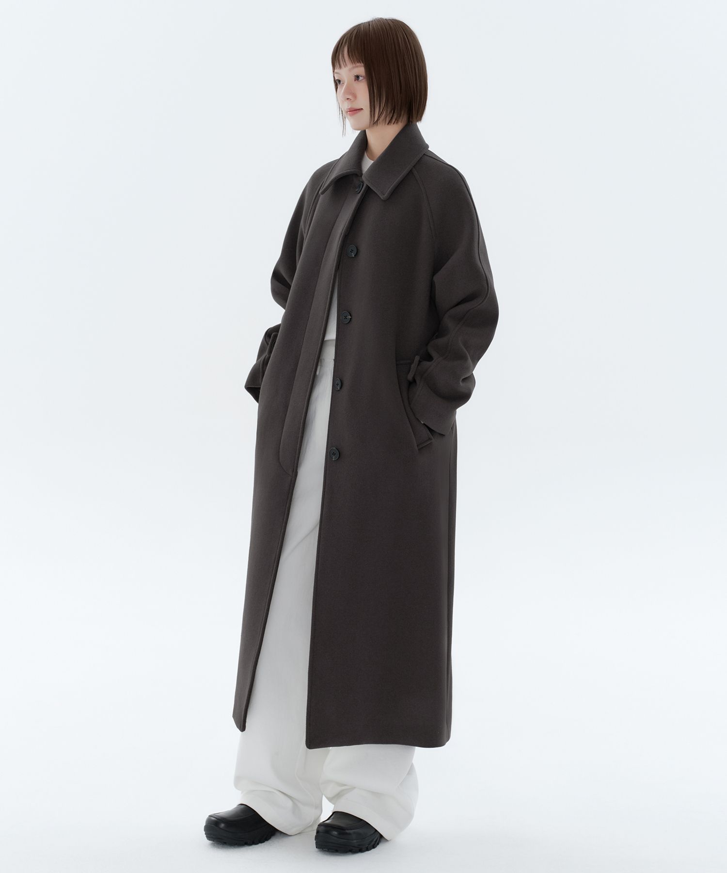 MUSINSA カシミアブレンド バルマカーンローブコート MUSINSA公式 | MUSINSA STANDARD WOMAN ウィメンズカシミヤブレンド
