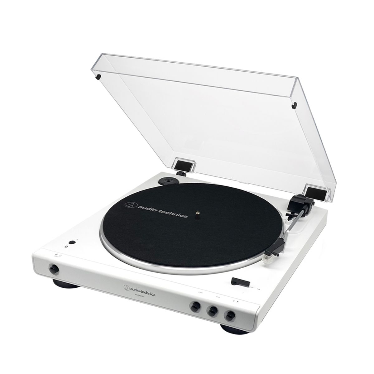 오디오테크니카(AUDIOTECHNICA) 올 화이트 리미티드 에디션 AT-LP60XBT WW 자동 벨트 드라이브 무선 블루투스 턴테이블