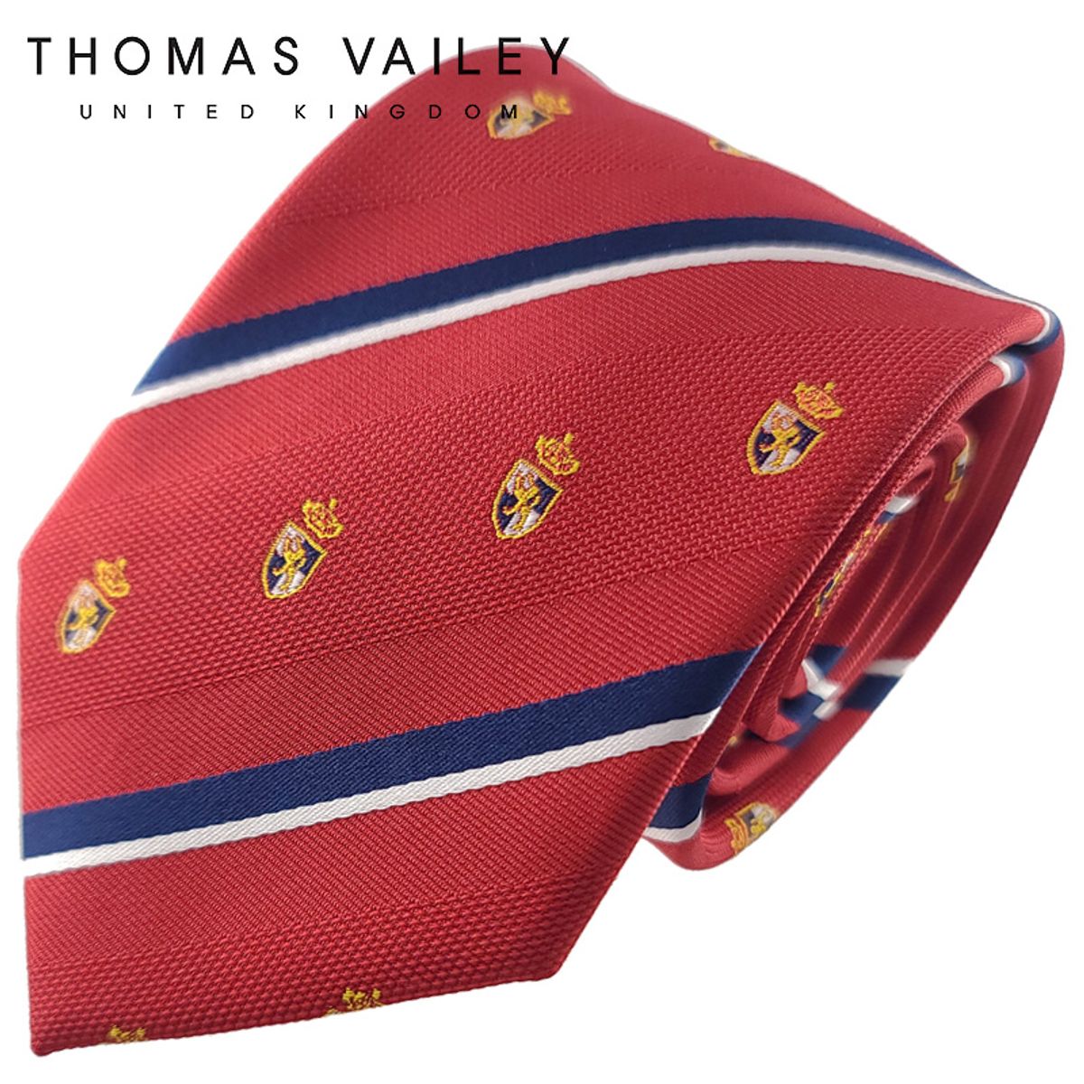 토마스 베일리(THOMAS VAILEY) 패션넥타이-스피릿 레드 8cm
