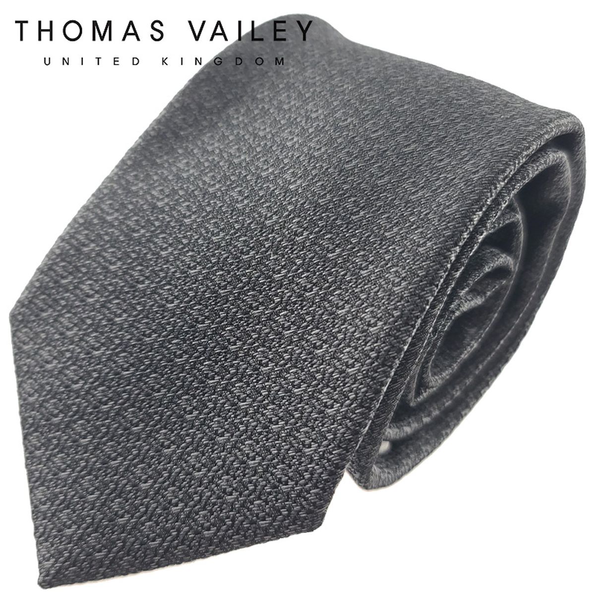 토마스 베일리(THOMAS VAILEY) 패션넥타이-랜드 그레이 7.5cm