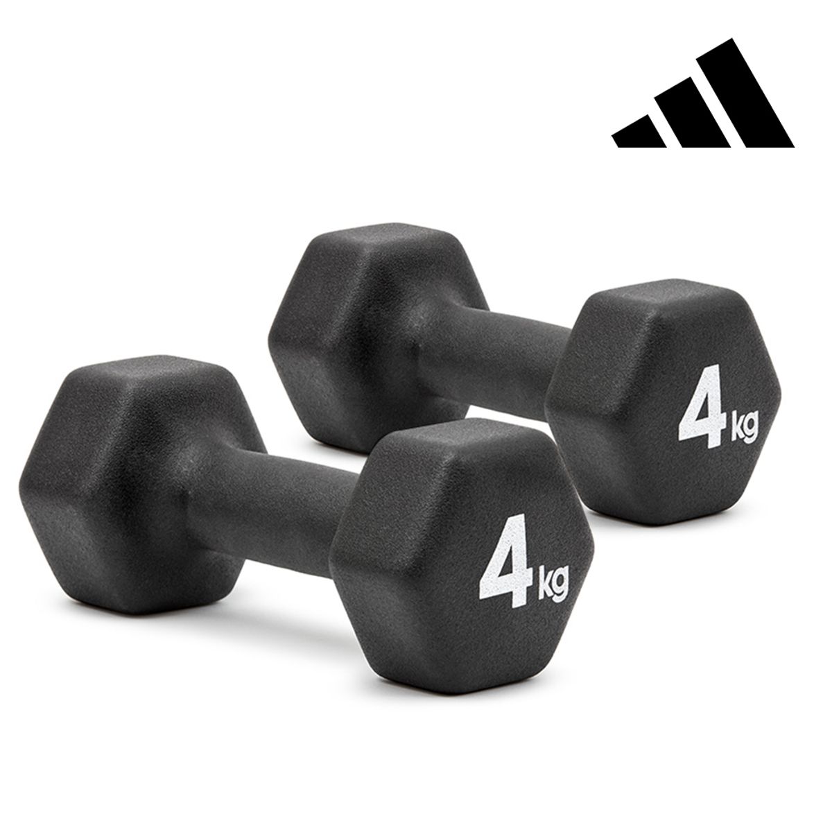 아디다스 피트니스(ADIDAS FITNESS) 육각 덤벨 4kg 세트