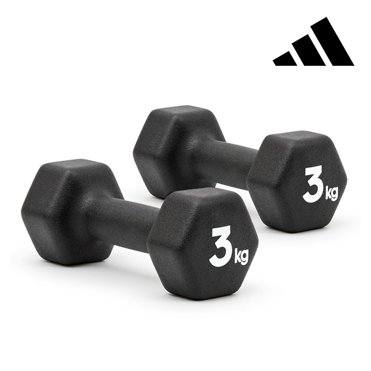 아디다스 피트니스(ADIDAS FITNESS) 육각 덤벨 3kg 세트