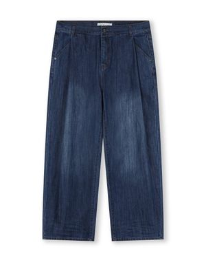 DEEP ONE TUCK FADED JEANS MEDIUM WASHED