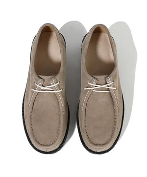 [비브람] 볼드쉐입 4.7CM 스웨이드 모크슈즈 9009-QS [ASH BEIGE]