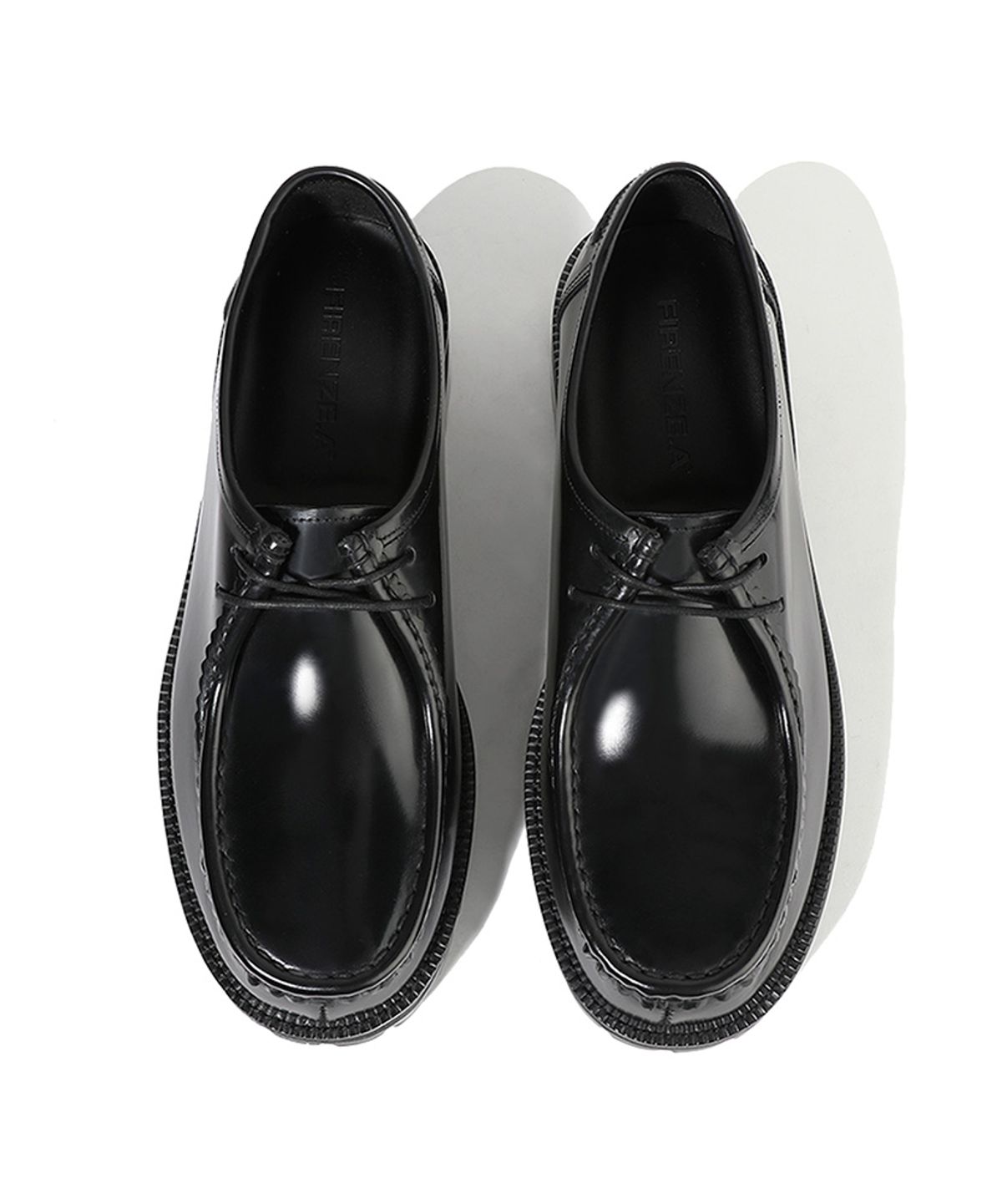 피렌체 아뜨리에(FIRENZE ATELIER) [비브람] 볼드쉐입 4.7CM 캐주얼 모크슈즈 9009 [BLACK BOX]