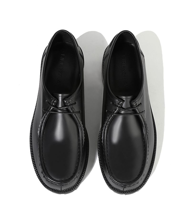 [비브람] 볼드쉐입 4.7CM 캐주얼 모크슈즈 9009 [BLACK FG]