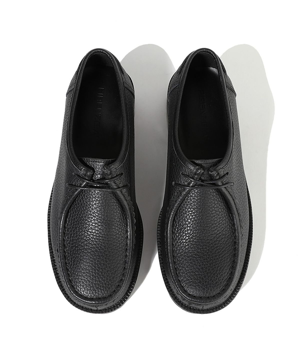피렌체 아뜨리에(FIRENZE ATELIER) [비브람] 볼드쉐입 4.7CM 오플소가죽 모크슈즈 9009-ME [BLACK]