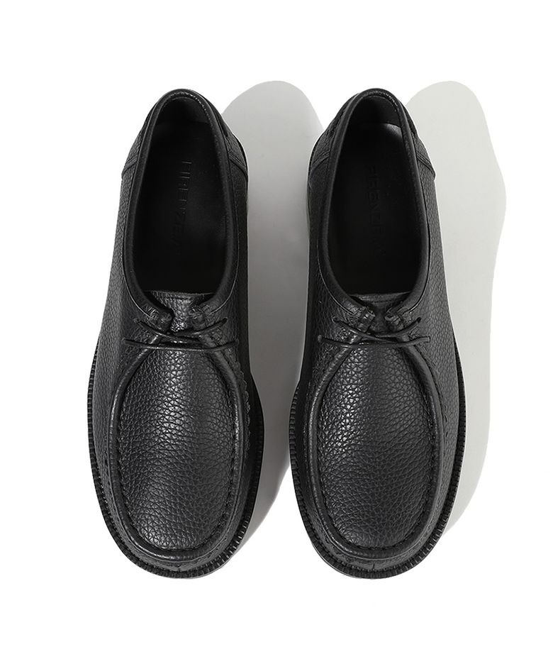 [비브람] 볼드쉐입 4.7CM 오플소가죽 모크슈즈 9009-ME [BLACK]