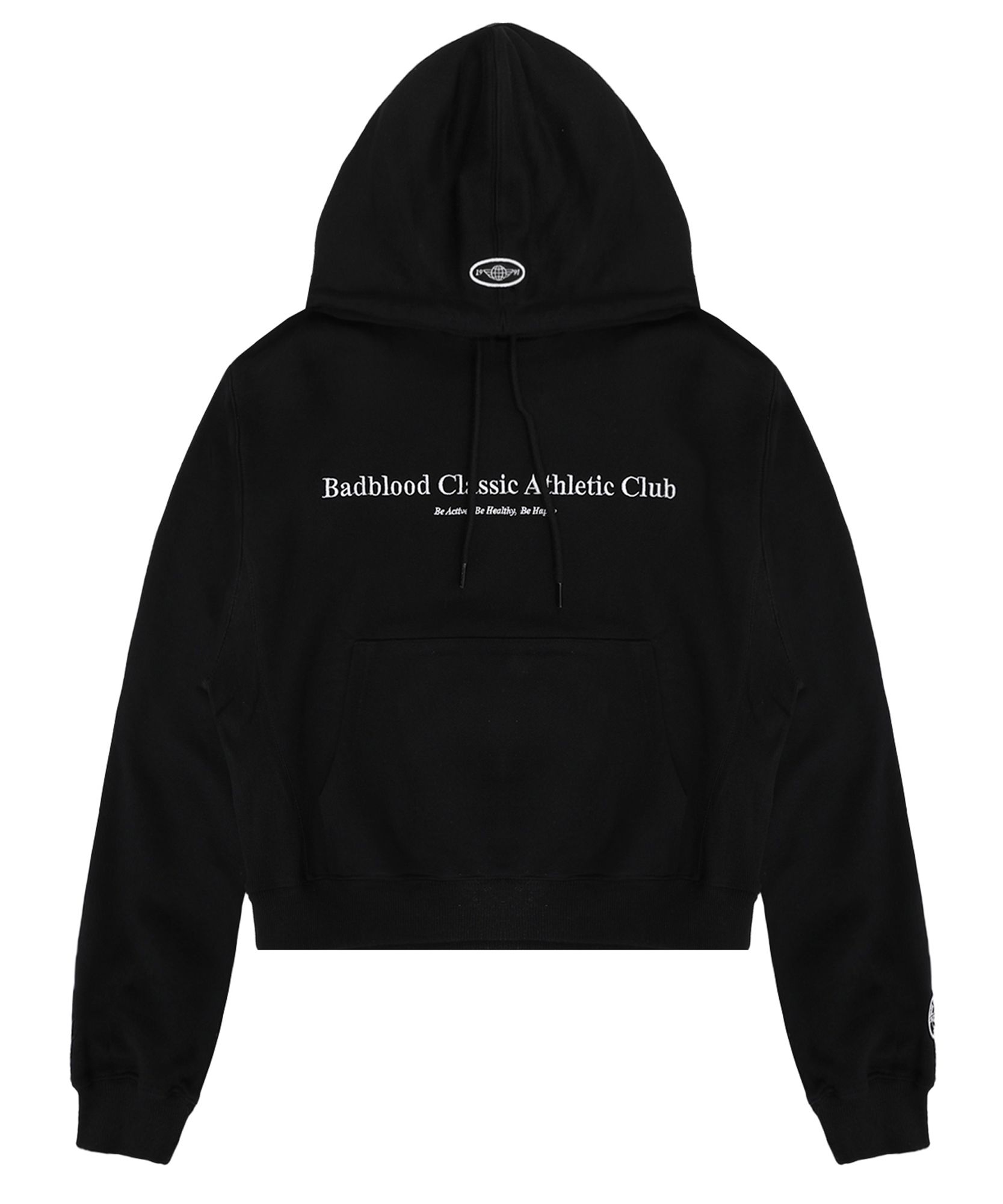 ユニセックス Badblood★Classic Logo Hoodie MUSINSA | BADBLOOD Classic Logo Hooded Zip-Up - Red