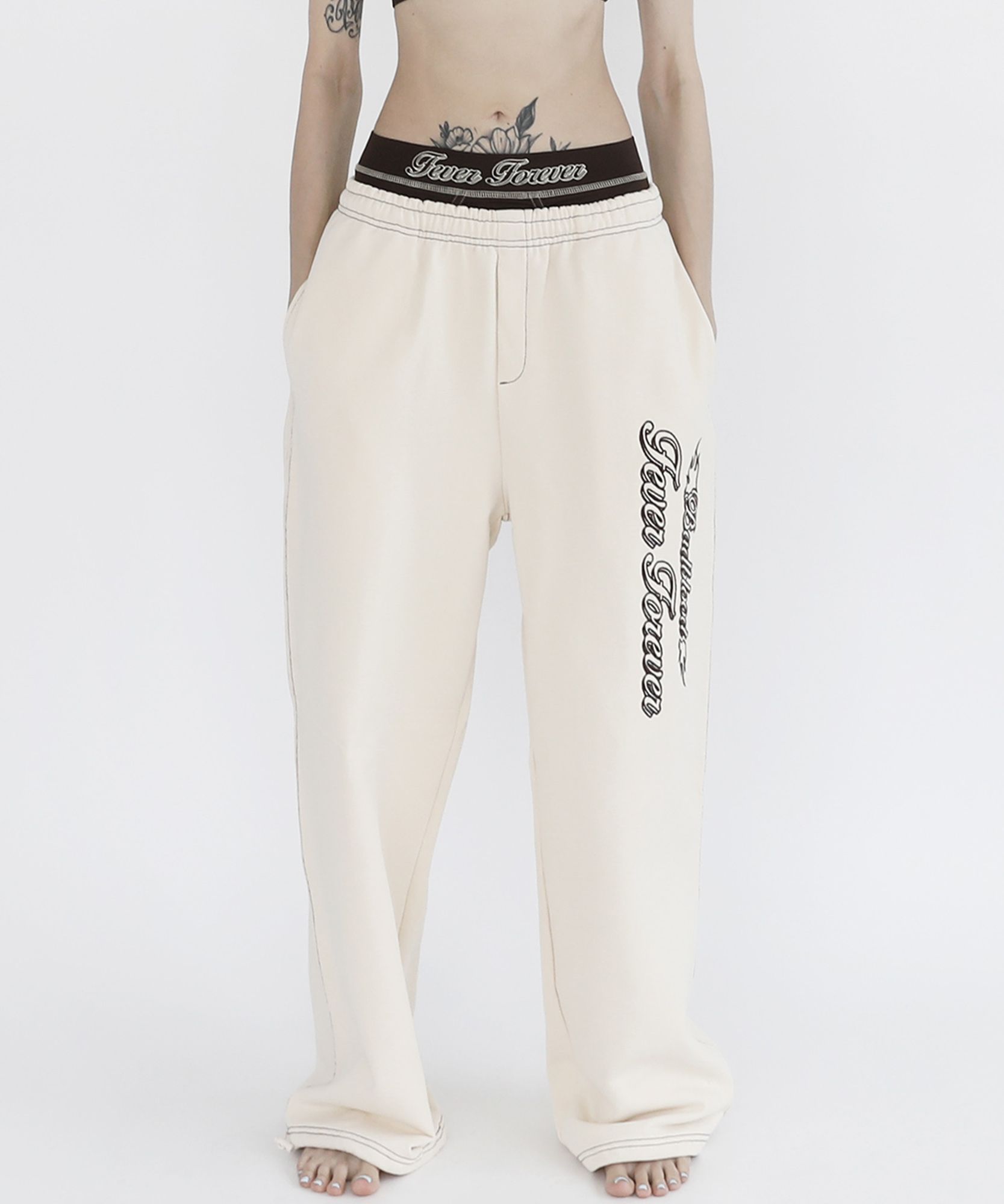 ◎BADBLOOD◎ FFB Heavyweight Super Wide 2 Way Jogger Turquoi MUSINSA | BADBLOOD FFB Heavyweight Super Wide 2 Way Jogger