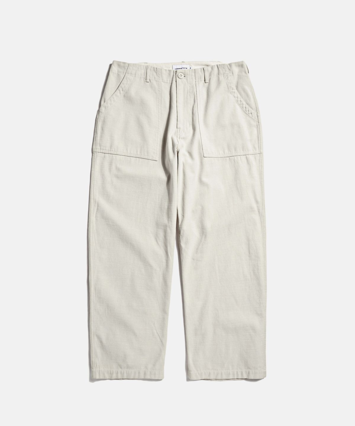 에스피오나지(ESPIONAGE) Wide Baker Pants Ecru