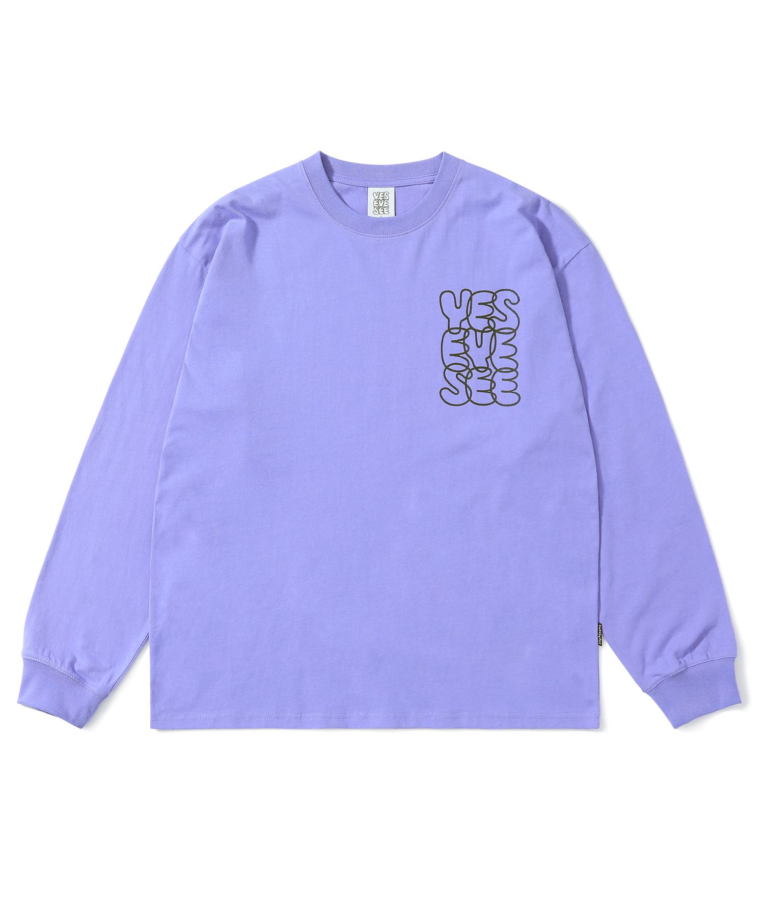 ★YESEYESEE★ CLogo LS Lavender MUSINSA | YESEYESEE C-Logo L/S Lavender
