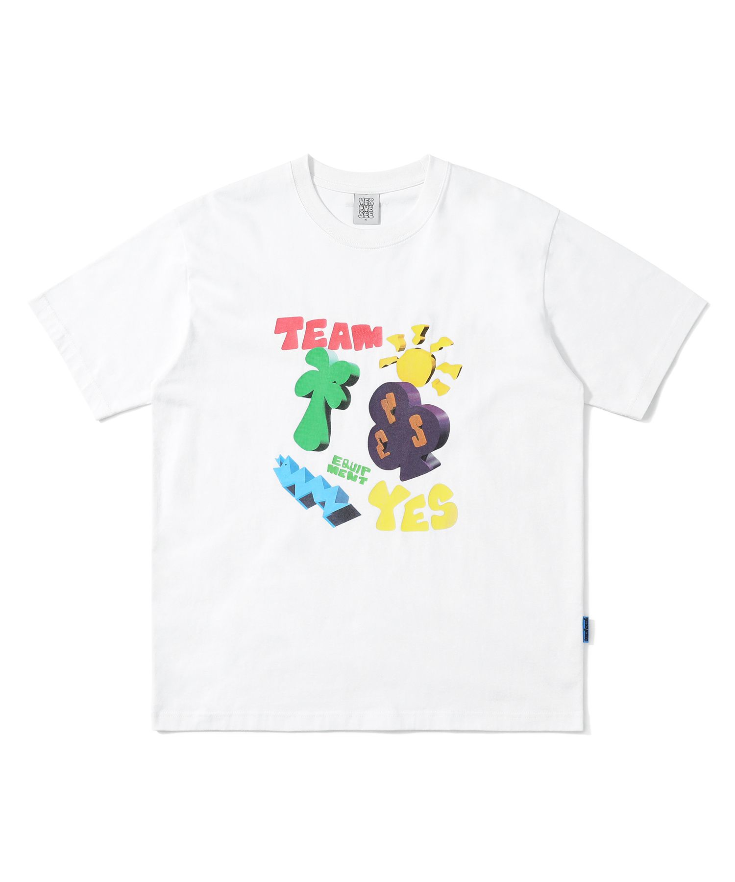 【YESEYESEE】Y.E.S Yell Out Tee White★関税込★ MUSINSA公式 | YESEYESEE YES Team Tee White