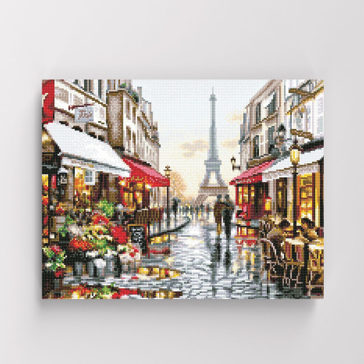 아이러브페인팅(ILOVEPAINTING) DIY캔버스형 보석십자수 40x50cm 늦은 오후의 파리
